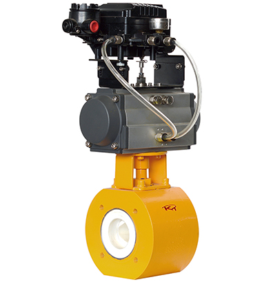 陶瓷調(diào)節(jié)V球閥